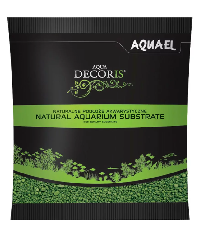 Aquael Gravel Decoris Yeşil Kum 1KG