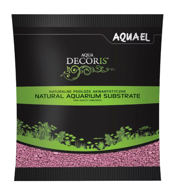 Aquael Gravel Decoris Pembe Kum 1KG