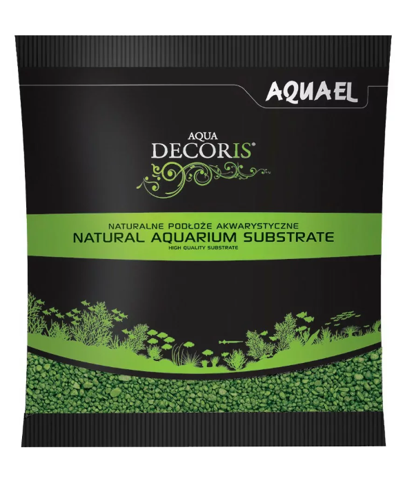 Aquael Gravel Decoris Yeşil Kum 1KG