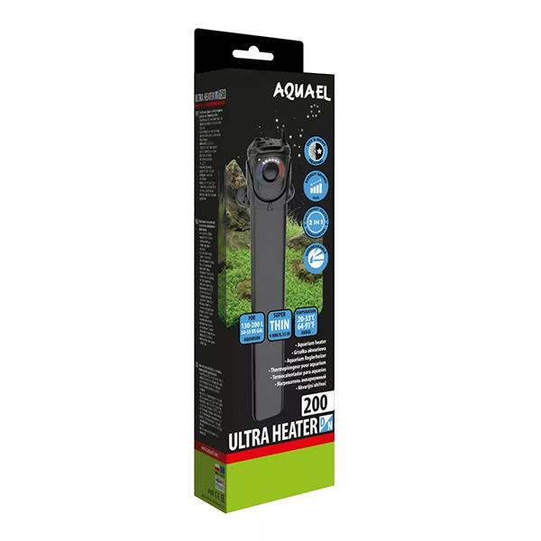 Aquael Ultra Heater D&N 200W Plastik Akvaryum Akvaryum Isıtıcısı
