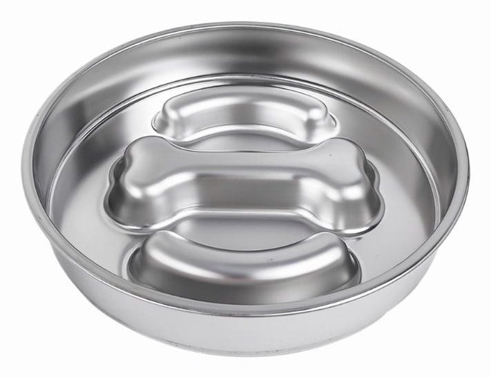 Aquax Obez Kemik Çelik Mama  Kabı 22 cm - Kedi Mama ve Su Kapları