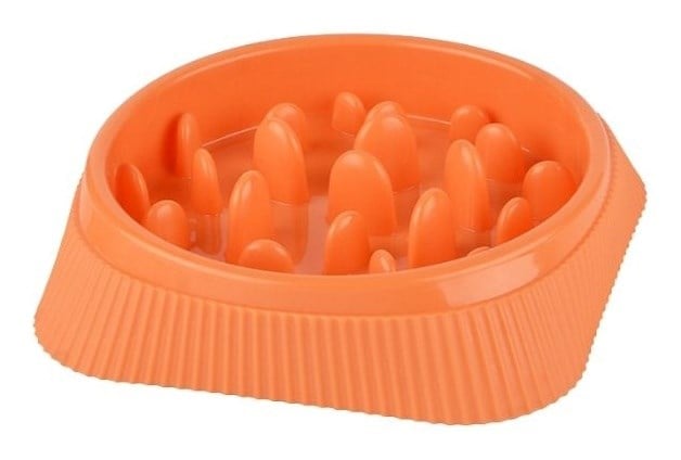 Aquax Premium Obez Mama Kabı 22 cm Turuncu - Kedi Mama ve Su Kapları