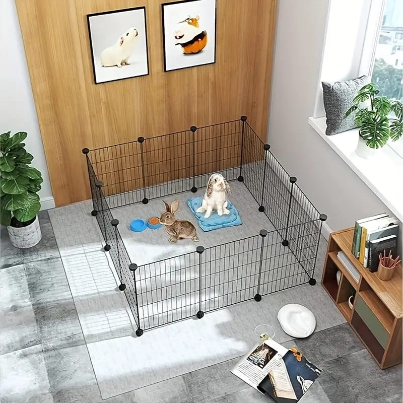 Arty Pets 35x35 Kedi Köpek Kemirgen Oyun Alanı (12 panel) - Köpek Taşıma ve Kafesleri