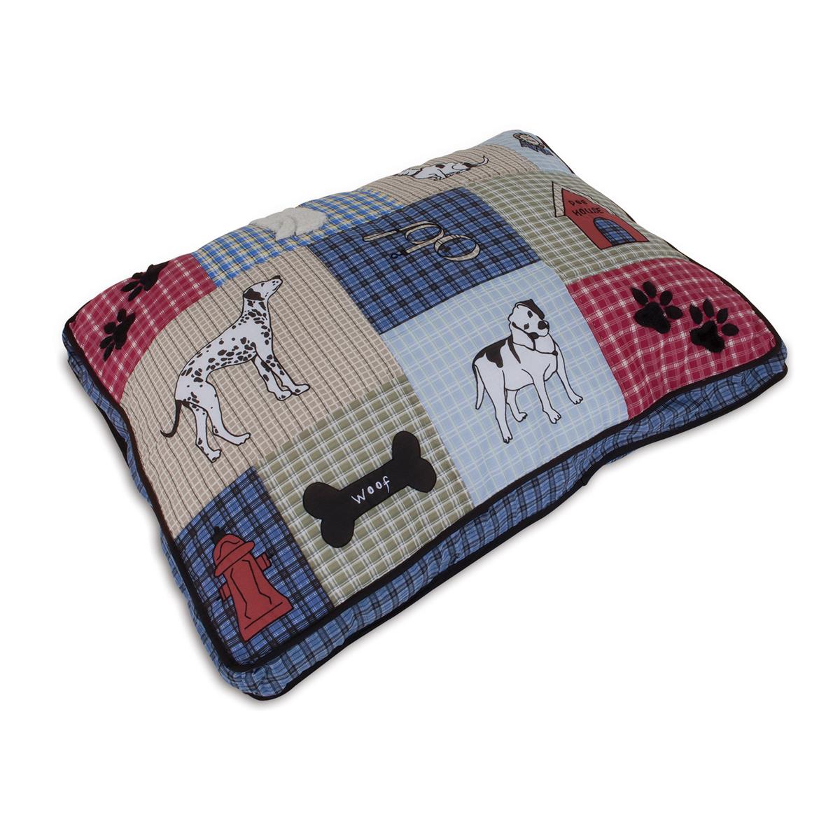 Aspen Pet Classic Kapitone Köpek Yatağı (92x69cm) - Köpek Yatakları