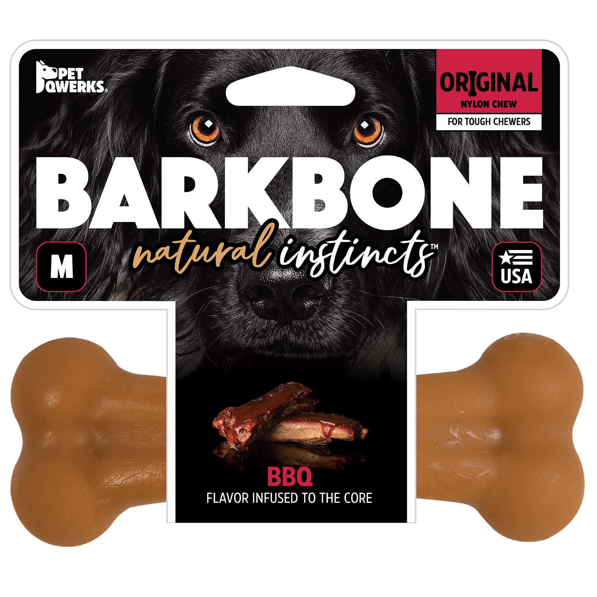 BarkBone Original Barbekü Aromalı Köpek Çiğneme Kemiği (Orta Boy) - Köpek Ödülleri