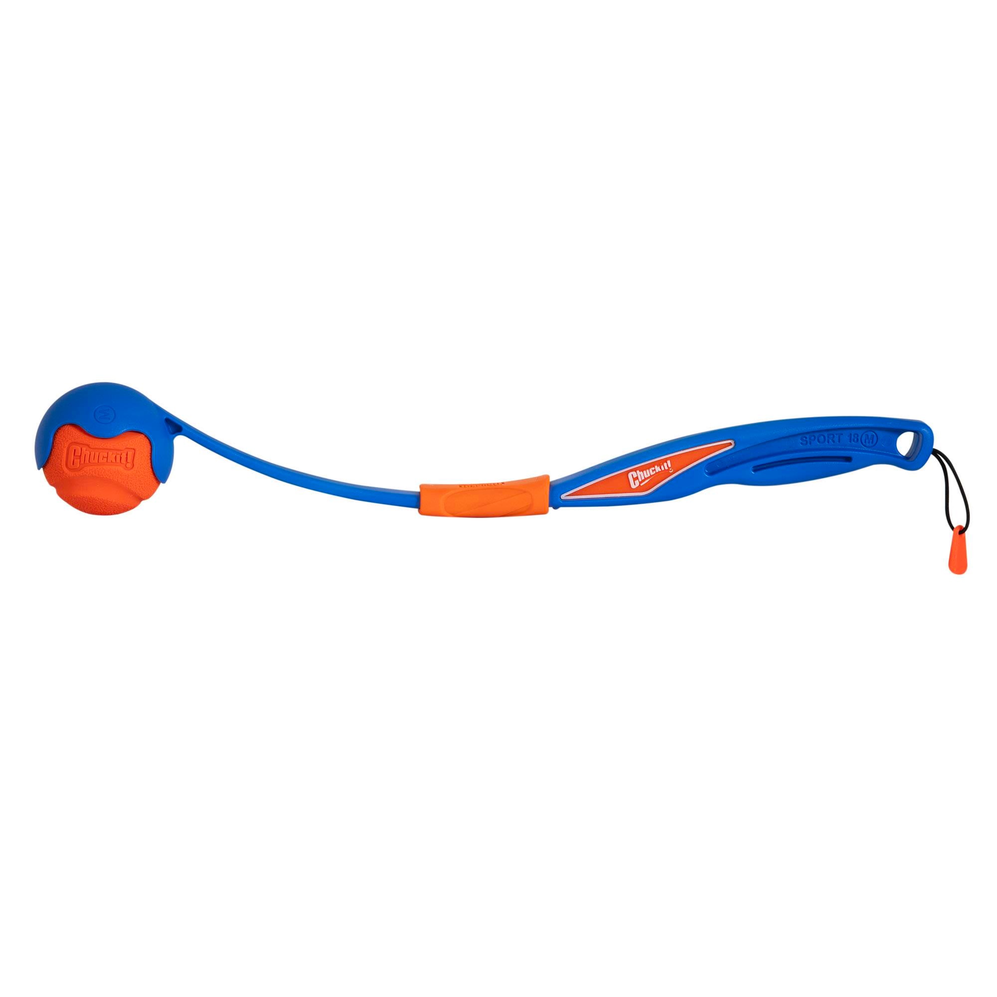 Chuckit! Fetch & Fold Mini Katlanabilir Top Fırlatıcı (Küçük Boy Fetch Ball Hediyeli) - Oyun Topları ve Frizbiler