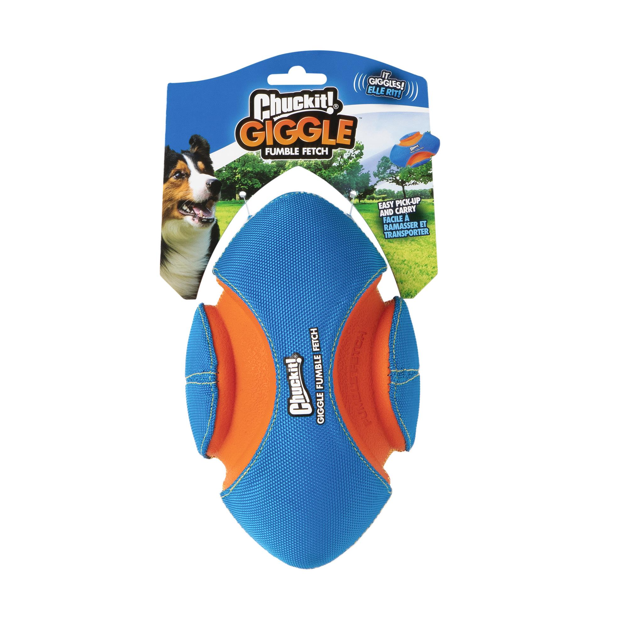 Chuckit! Giggle Fumble Fetch Sesli Köpek Oyun Topu - Oyun Topları ve Frizbiler