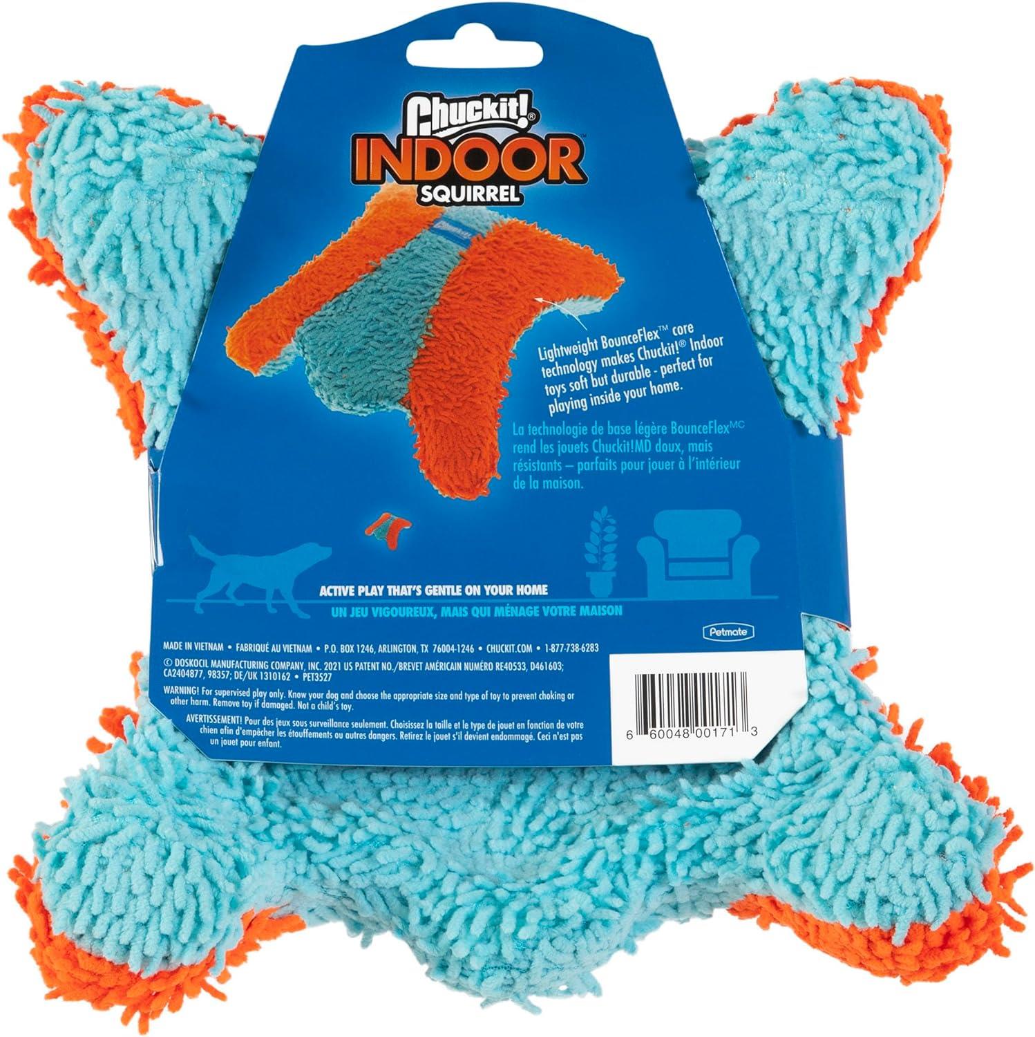 Chuckit! Indoor Squirrel Eve Özel Yumuşak Sincap Frizbi - Oyun Topları ve Frizbiler