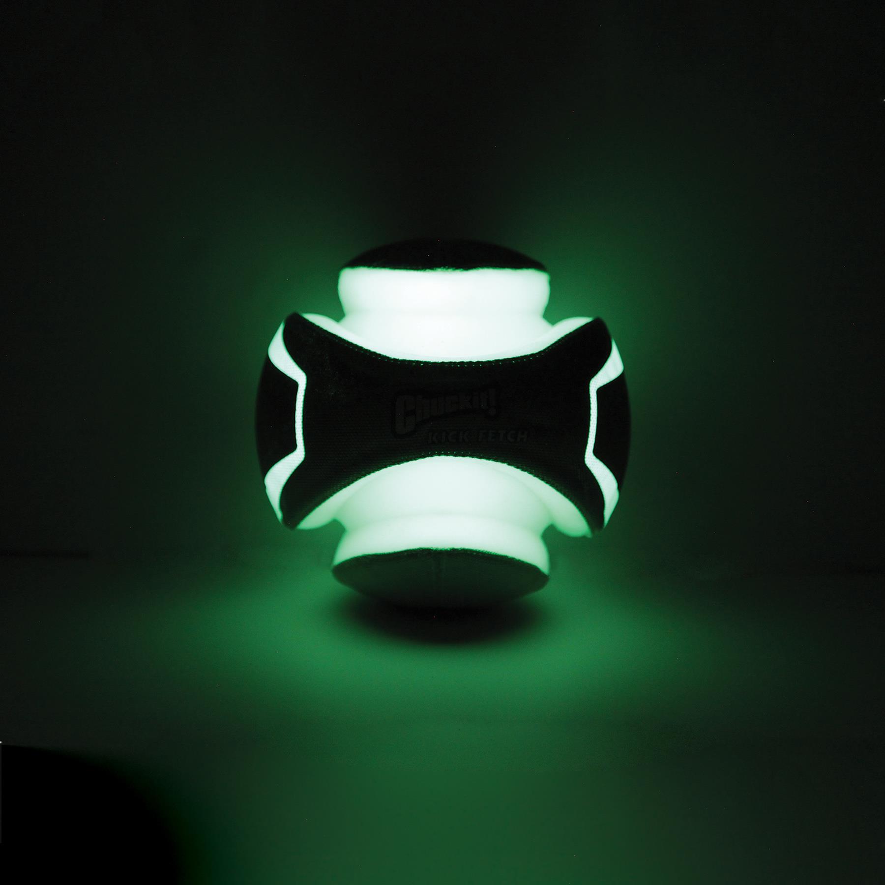 Chuckit! Kick Fetch Max Glow Gece Parlayan Oyun Topu (Büyük Boy) - Oyun Topları ve Frizbiler
