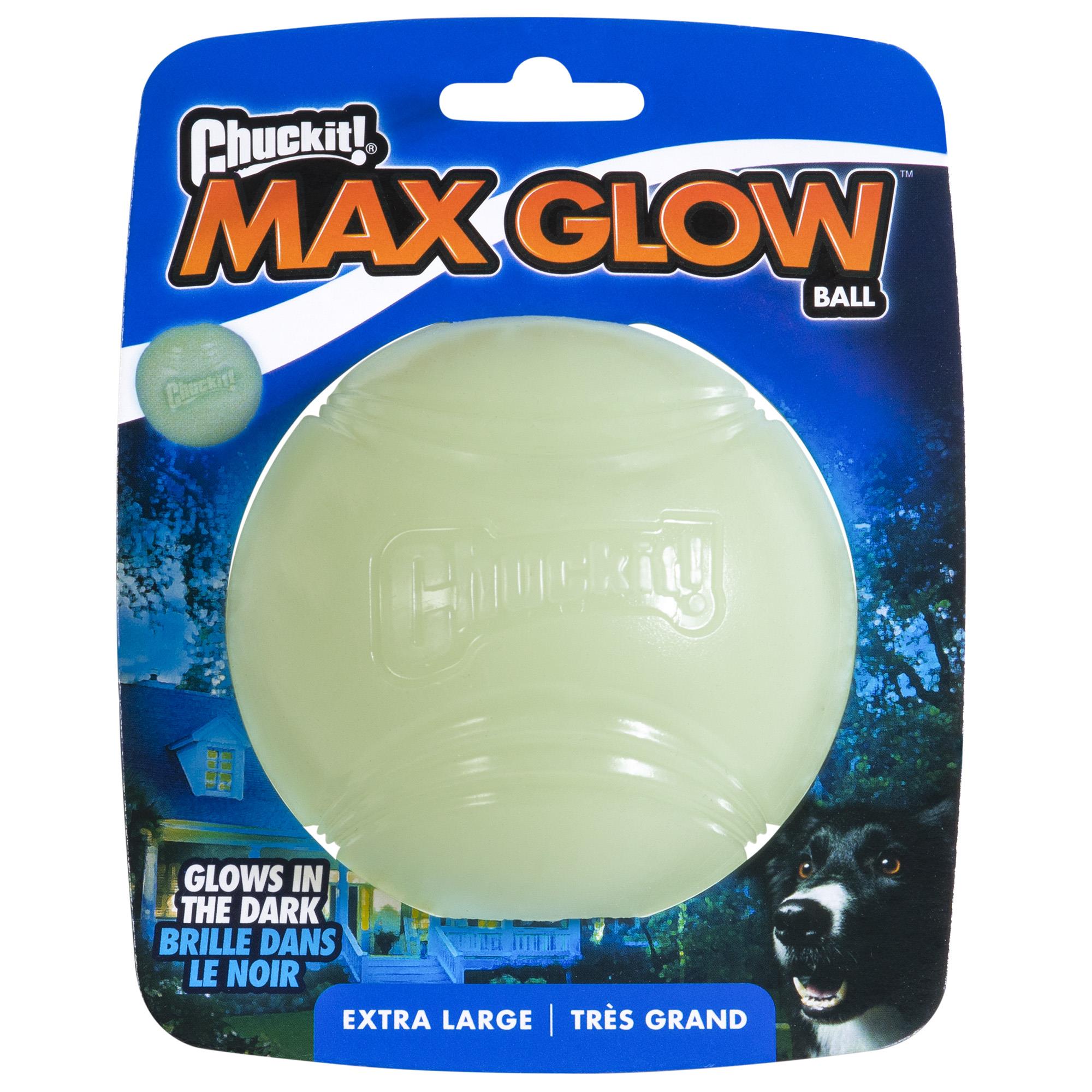 Chuckit! Max Glow Gece Parlayan Köpek Oyun Topu (XL Boy) - Oyun Topları ve Frizbiler