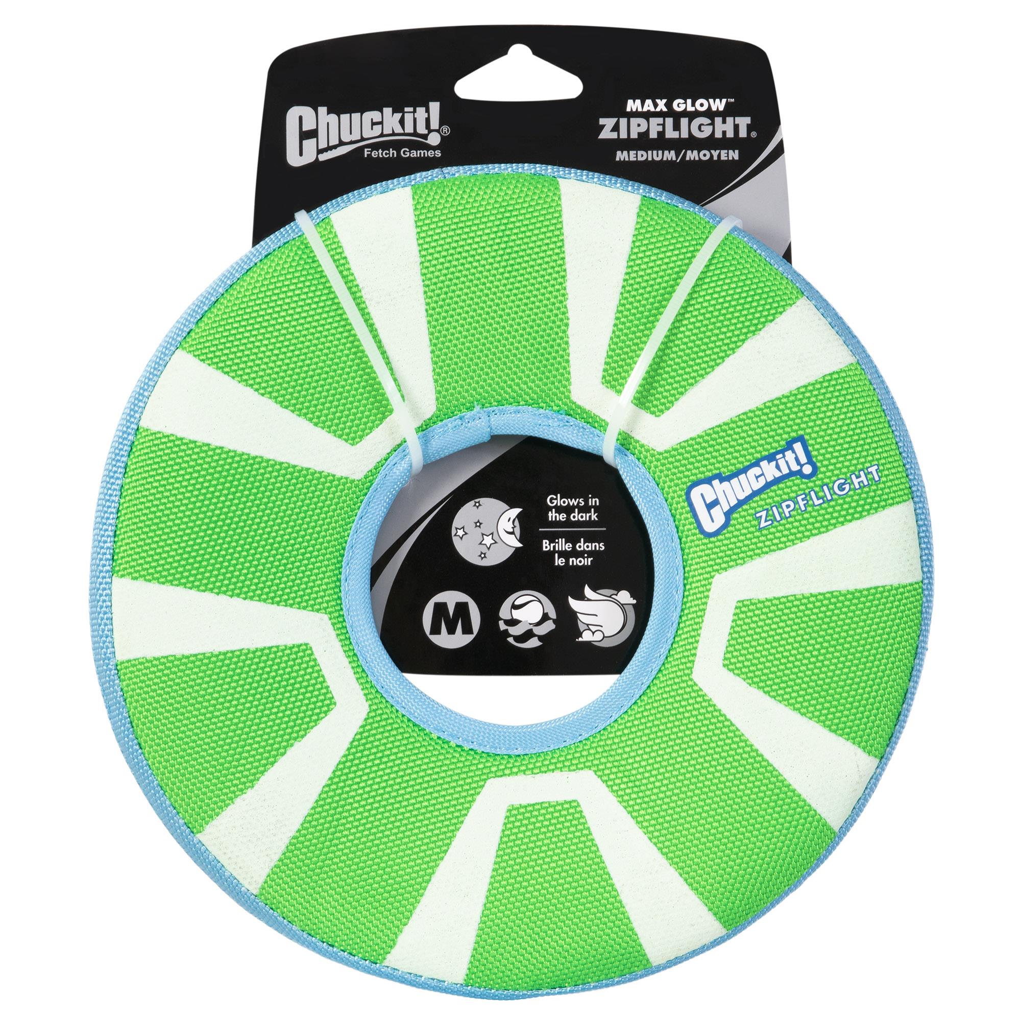 Chuckit! Paraflight Max Glow Gece Parlayan Frizbi (Büyük Boy) - Oyun Topları ve Frizbiler