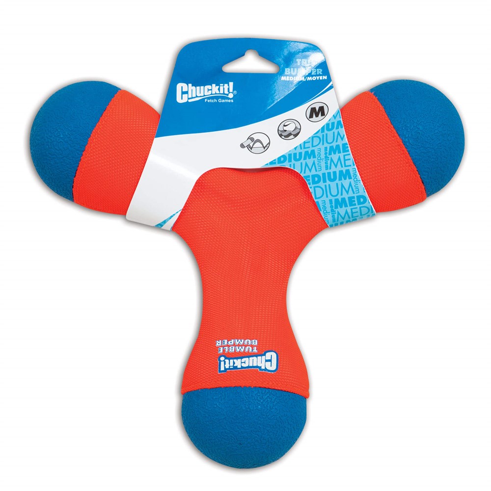 Chuckit! Tri-Bumper 3 Taraflı Bumerang - Köpek Oyuncakları