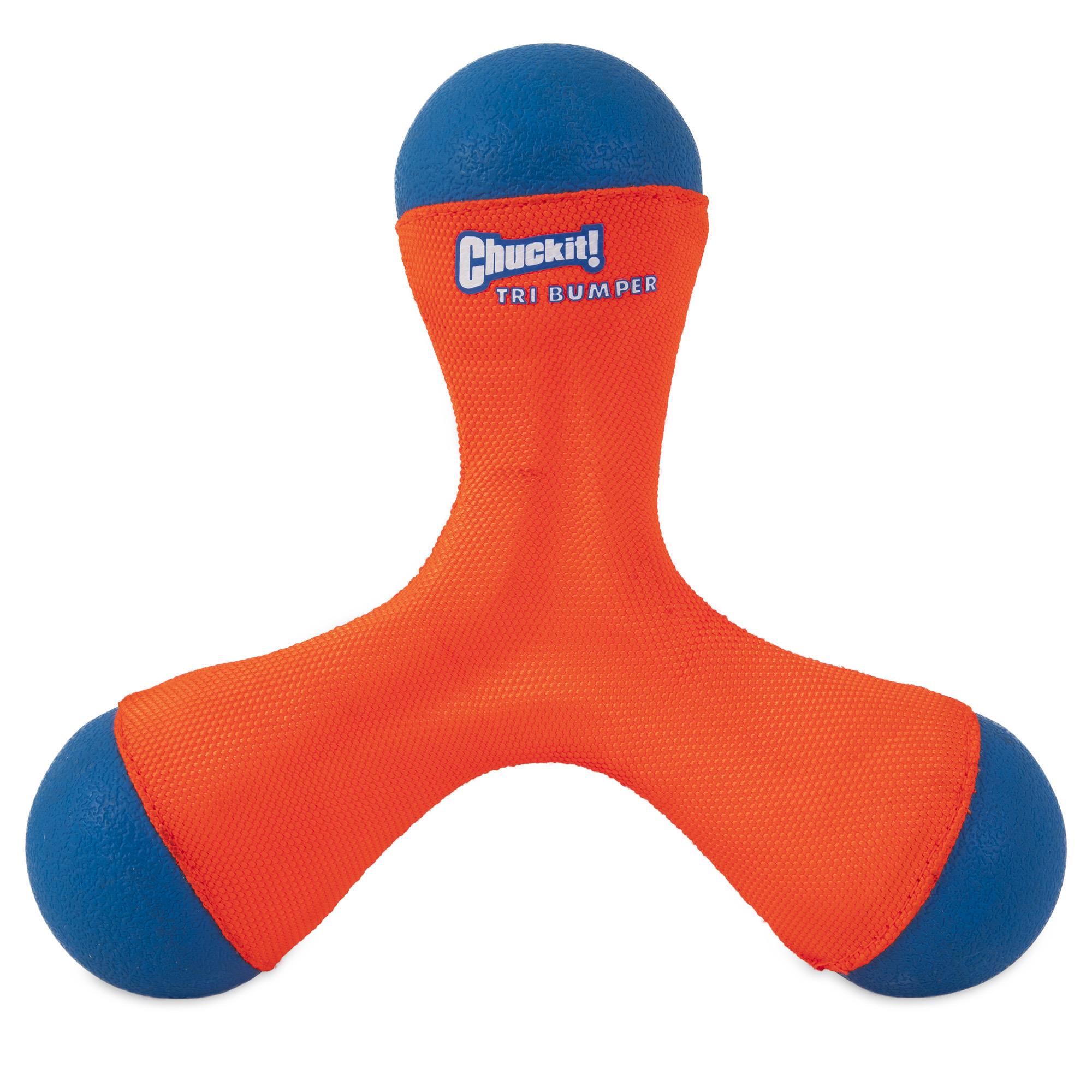 Chuckit! Tri-Bumper Suda Batmayan 3 Kollu Köpek Oyuncağı (Orta Boy) - Oyun Topları ve Frizbiler