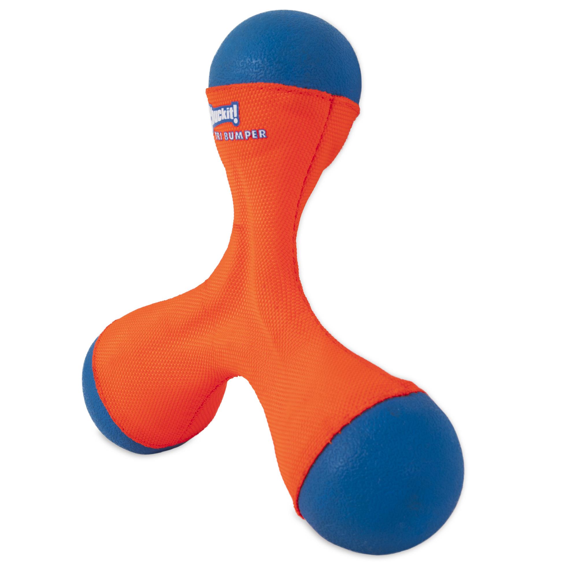 Chuckit! Tri-Bumper Suda Batmayan 3 Kollu Köpek Oyuncağı (Orta Boy) - Oyun Topları ve Frizbiler