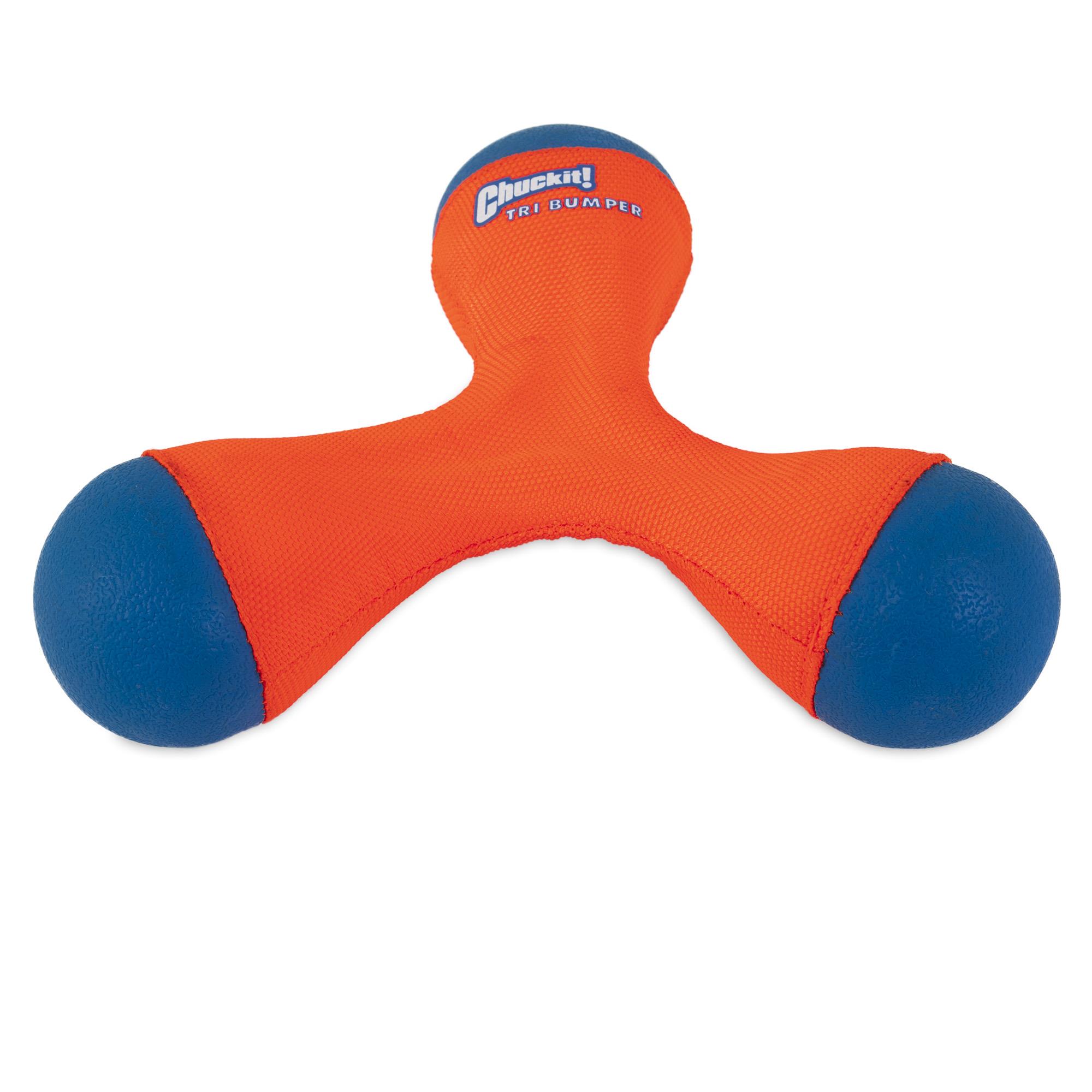 Chuckit! Tri-Bumper Suda Batmayan 3 Kollu Köpek Oyuncağı (Orta Boy) - Oyun Topları ve Frizbiler