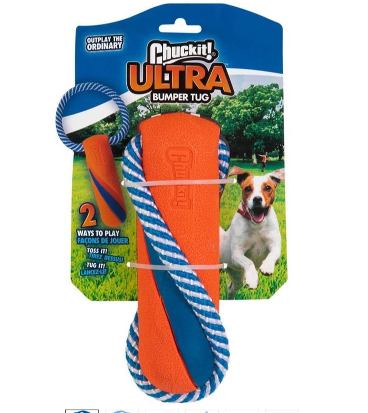Chuckit! Ultra Bumper Tug Köpek Çekiştirme Oyuncağı - İnteraktif Oyuncaklar