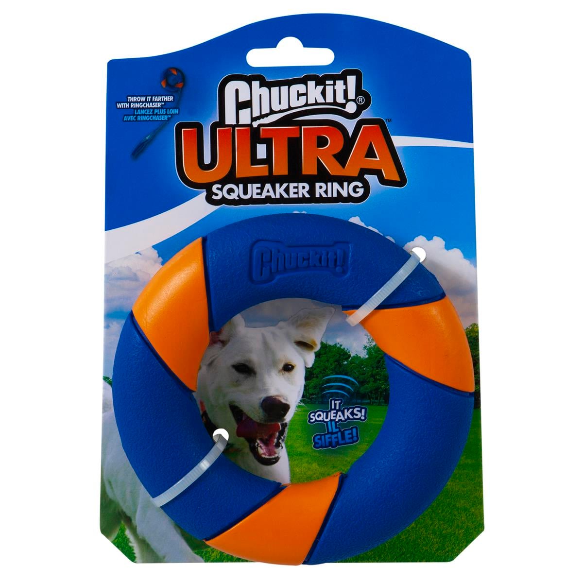 Chuckit! Ultra Squeaker Sesli Köpek Oyun Halkası - Oyun Topları ve Frizbiler