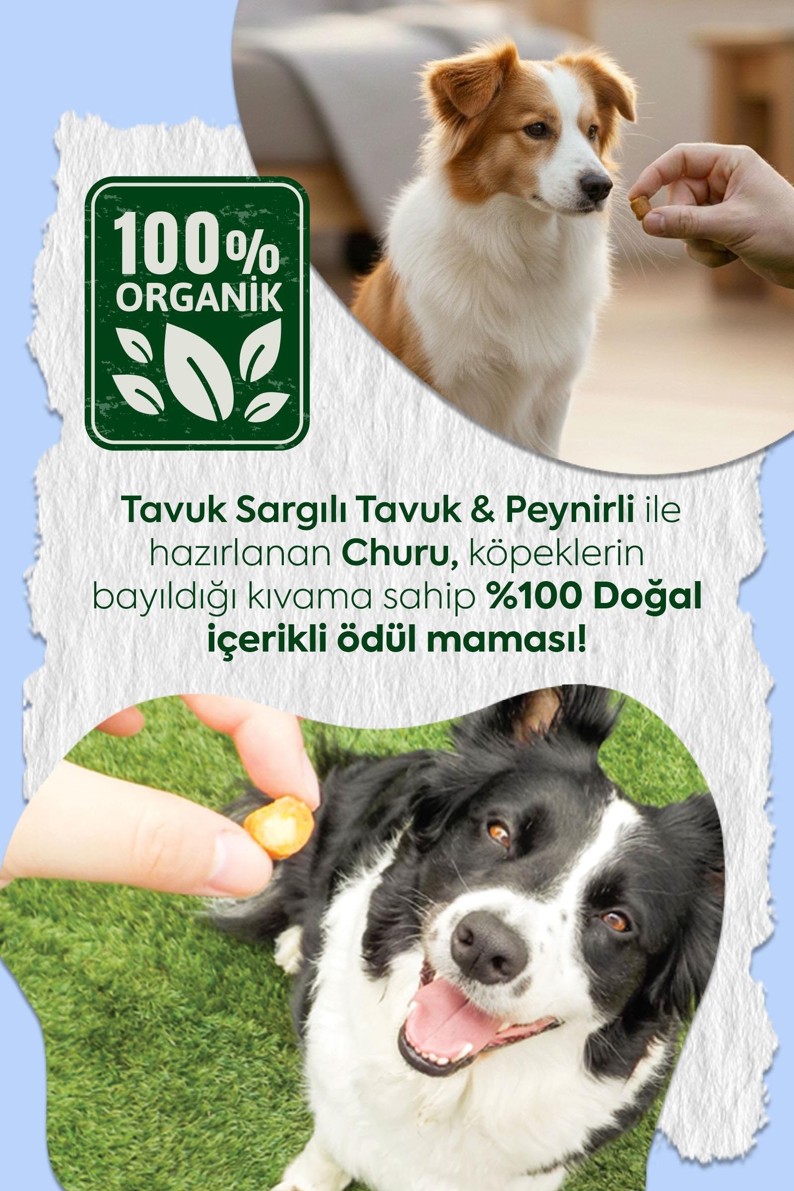 Churu Fun Bites Sticks Tavuk Sargılı ve Peynirli Köpek Ödül Maması - Ödül Mamaları