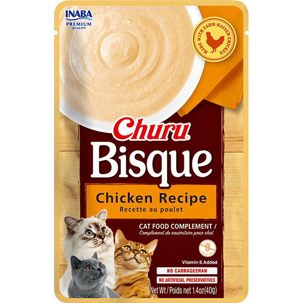 Ciao Churu Bisque Tavuklu Kedi Ödül Kreması 40 Gr