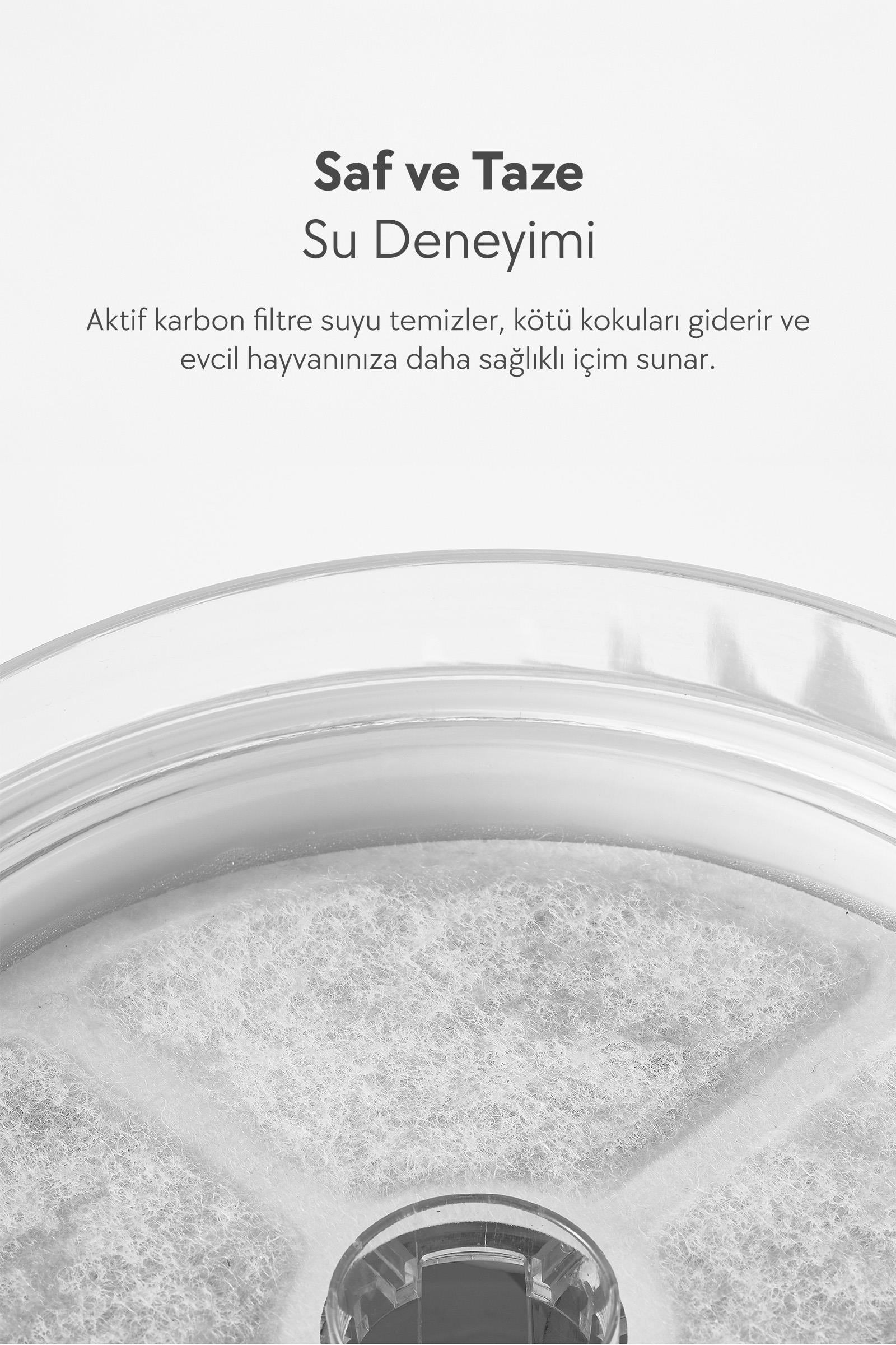 Dogness Akıllı Otomatik Su Pınarı 2.2L - Kedi Mama ve Su Kapları
