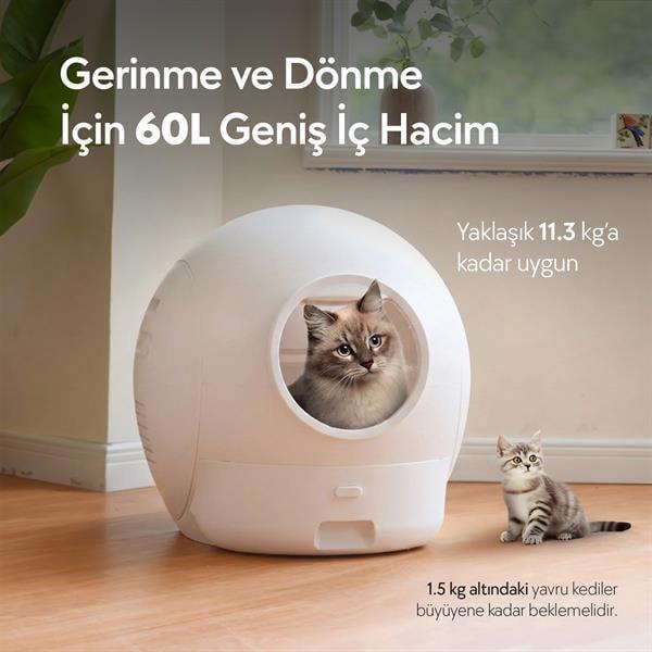 ELS Pet Otomatik Kedi Tuvaleti