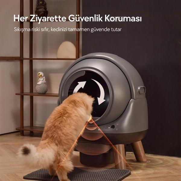 Els Pet Otomatik Koku Kontrollü Akıllı Kedi Tuvaleti