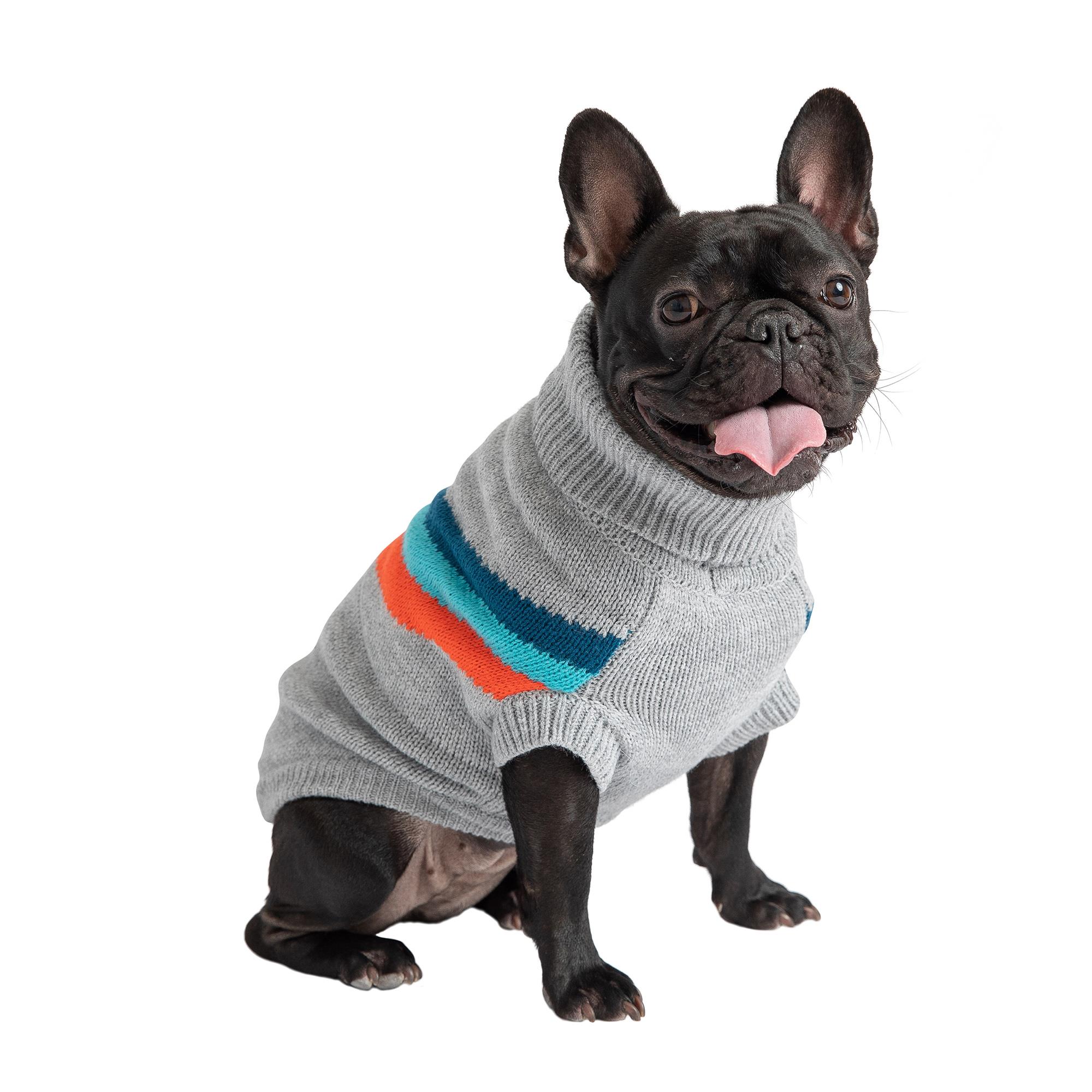 GF PET Alpine Köpek Süveteri - Gri - Köpek Kıyafetleri