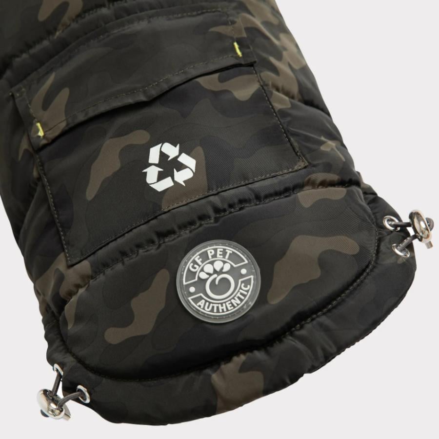 GF PET Camouflage Köpek Montu - Köpek Kıyafetleri