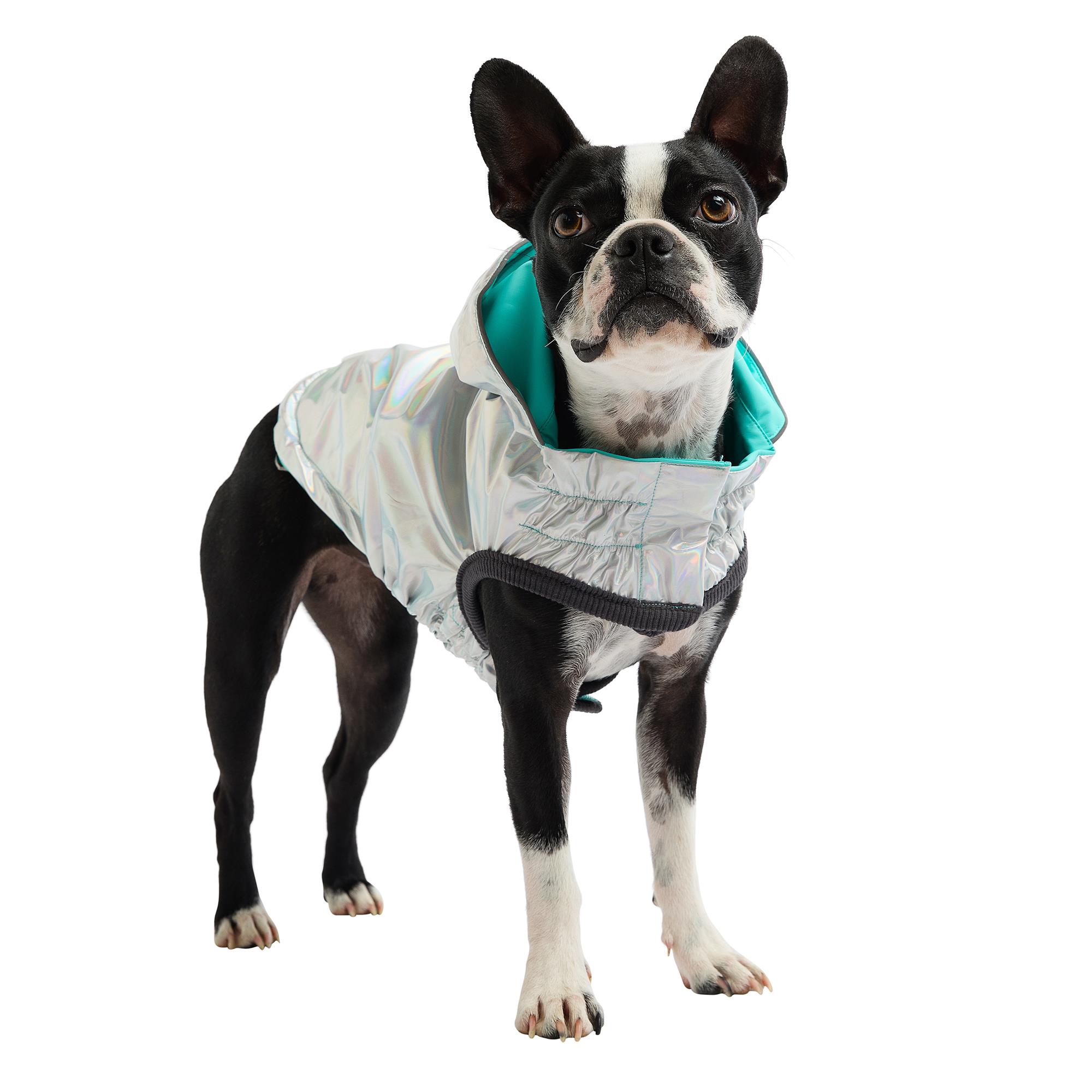 GF PET Çift Taraflı Köpek Yağmurluğu - Aqua - Köpek Kıyafetleri