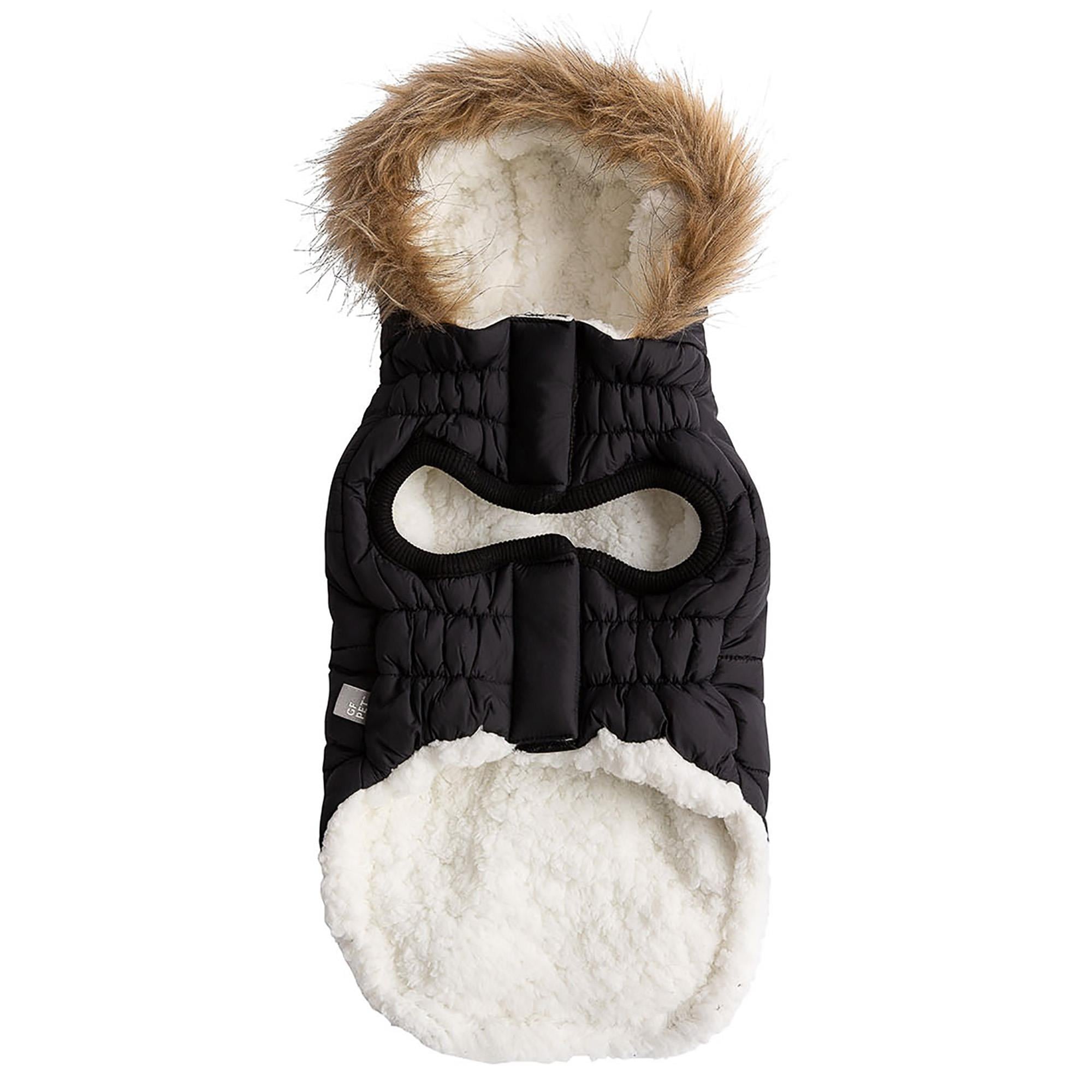 GF PET Urban Parka Köpek Montu - Siyah - Köpek Kıyafetleri