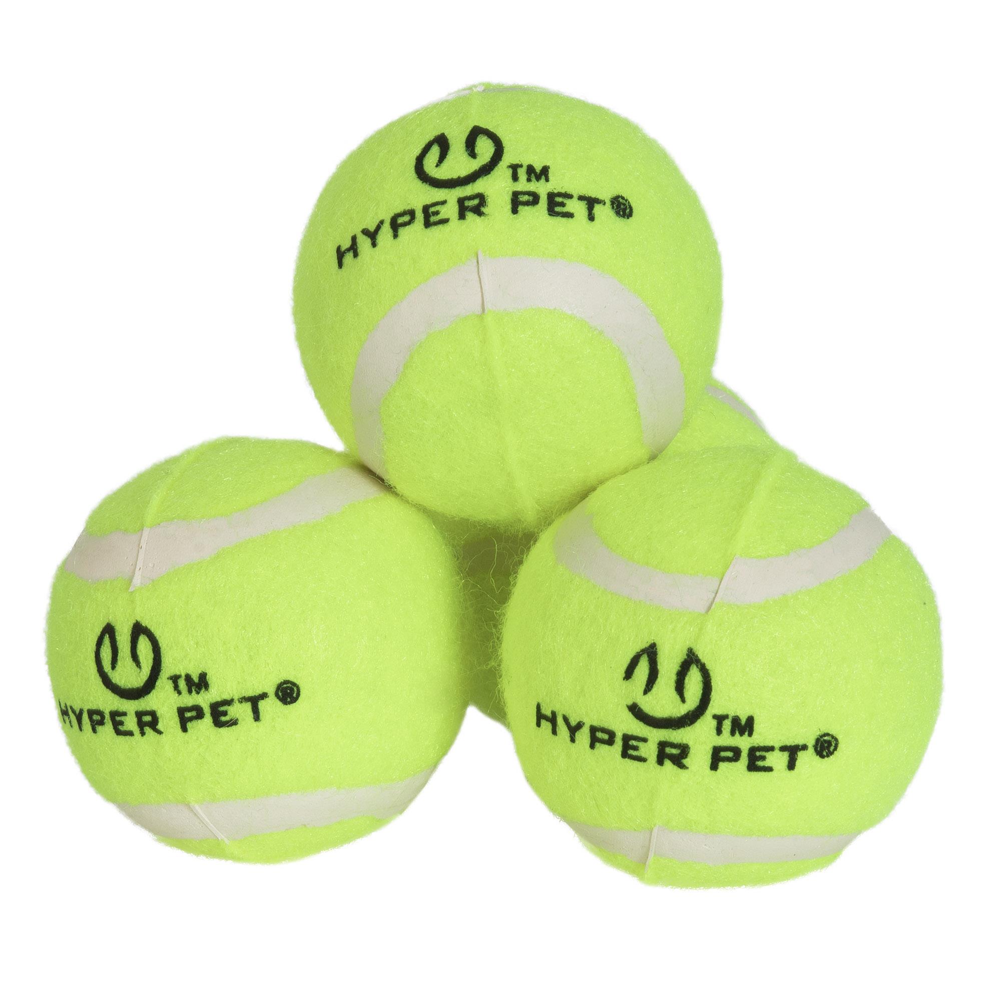 Hyper Pet 4'lü Yeşil Tenis Topu (Orta Boy) - Oyun Topları ve Frizbiler