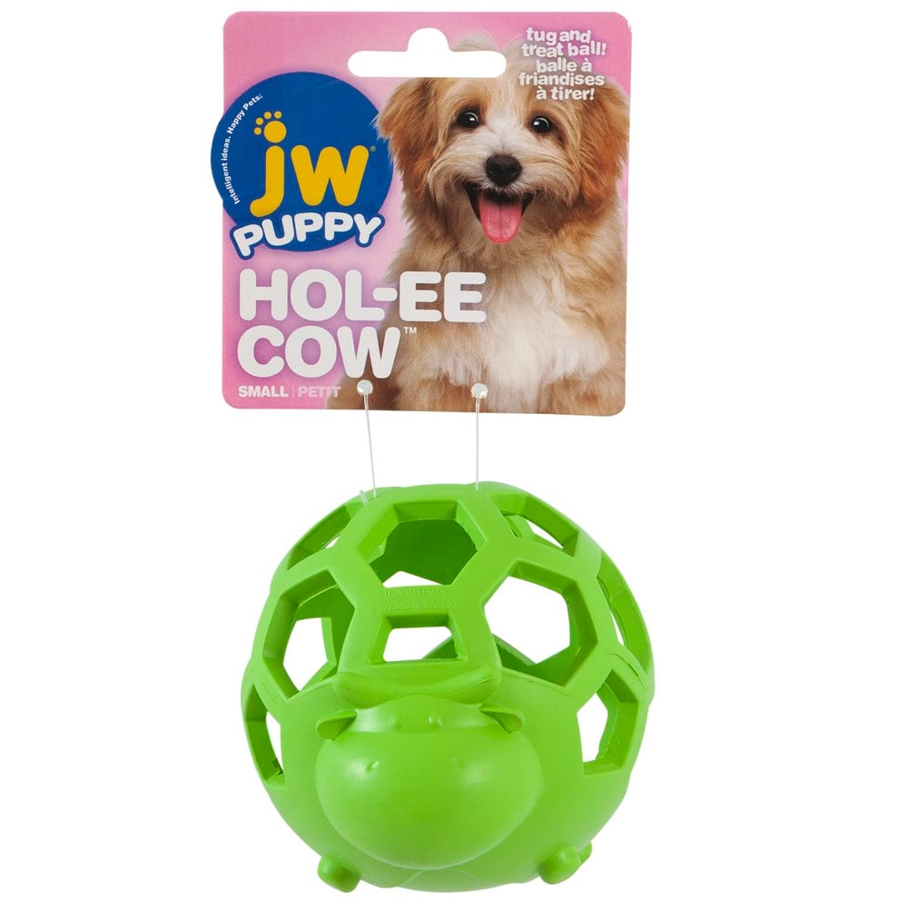 JW Hol-ee Yavru Köpeklere Özel Oyuncak İnek - Oyun Topları ve Frizbiler