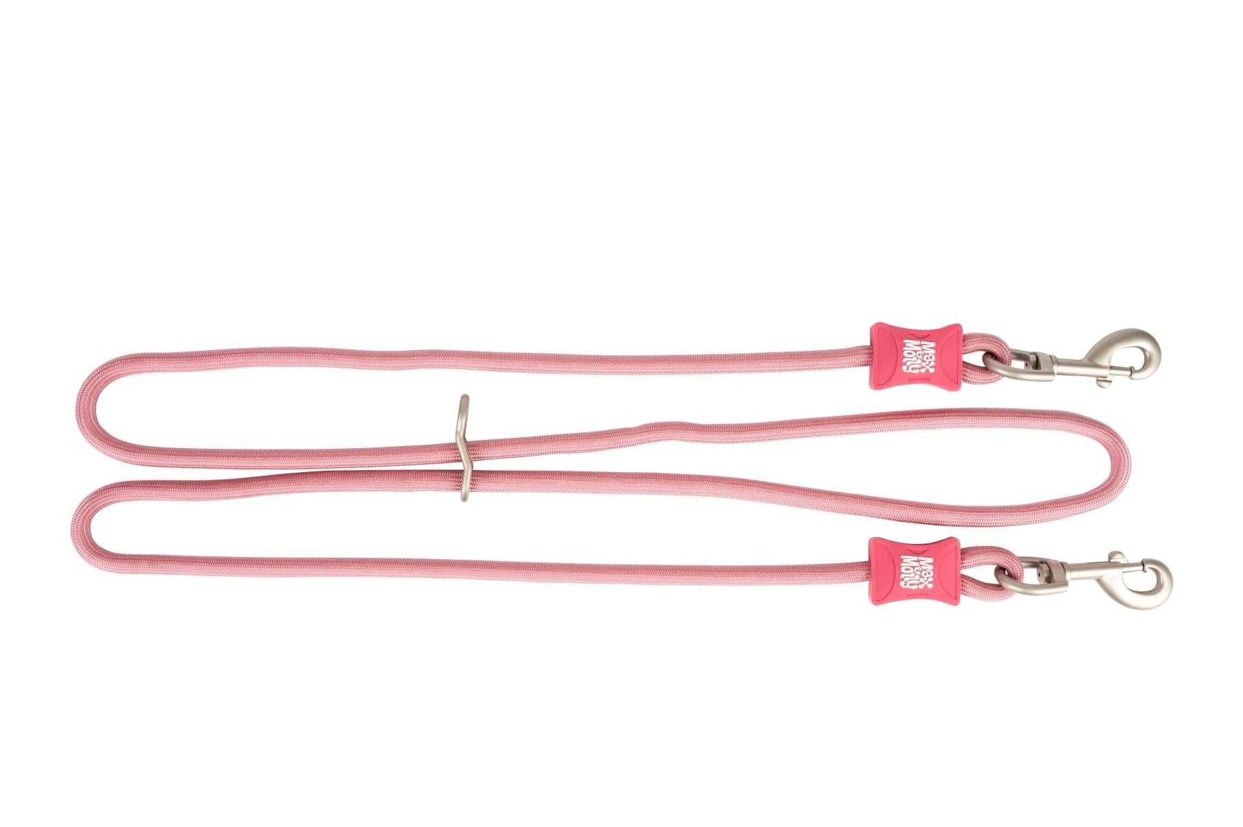 Matrix 2.0 Rope Leash Çok Fonksiyonlu Köpek Gezdirme Kayışı - Rose - Gezdirme Kayışları