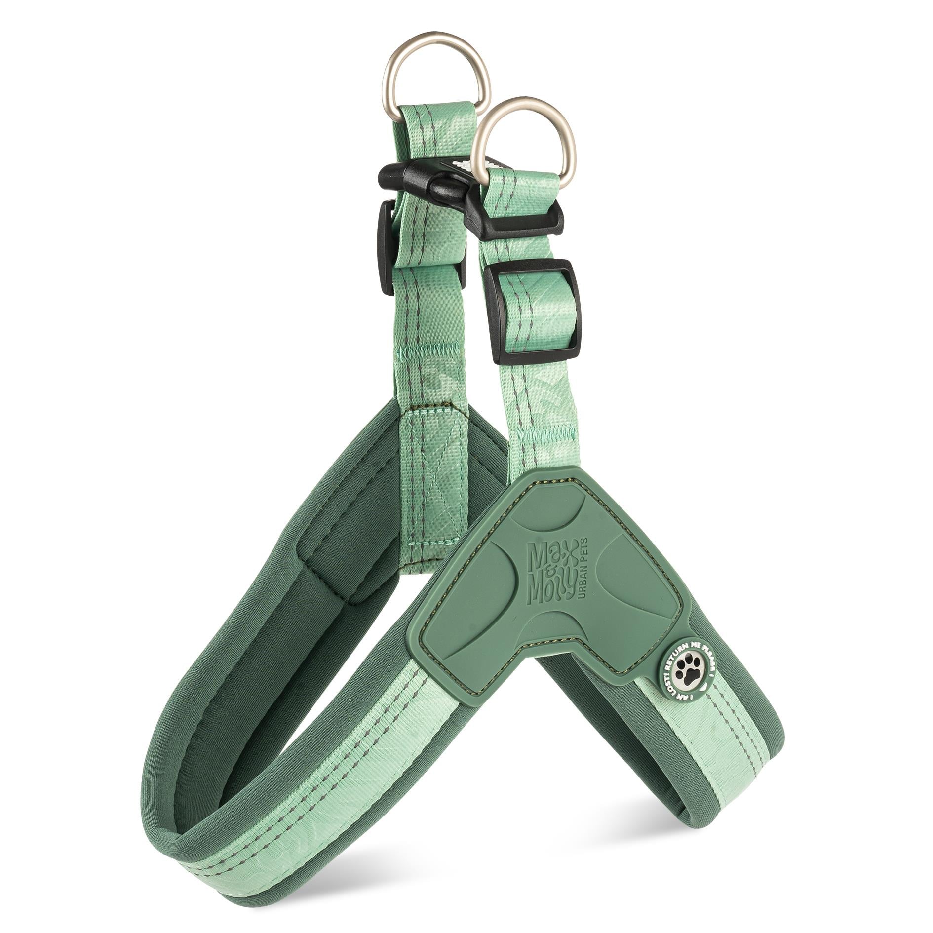Matrix 2.0 Akıllı Künyeli Q-Fit Köpek Göğüs Tasması  - Jade (XXS) - Göğüs Tasmaları