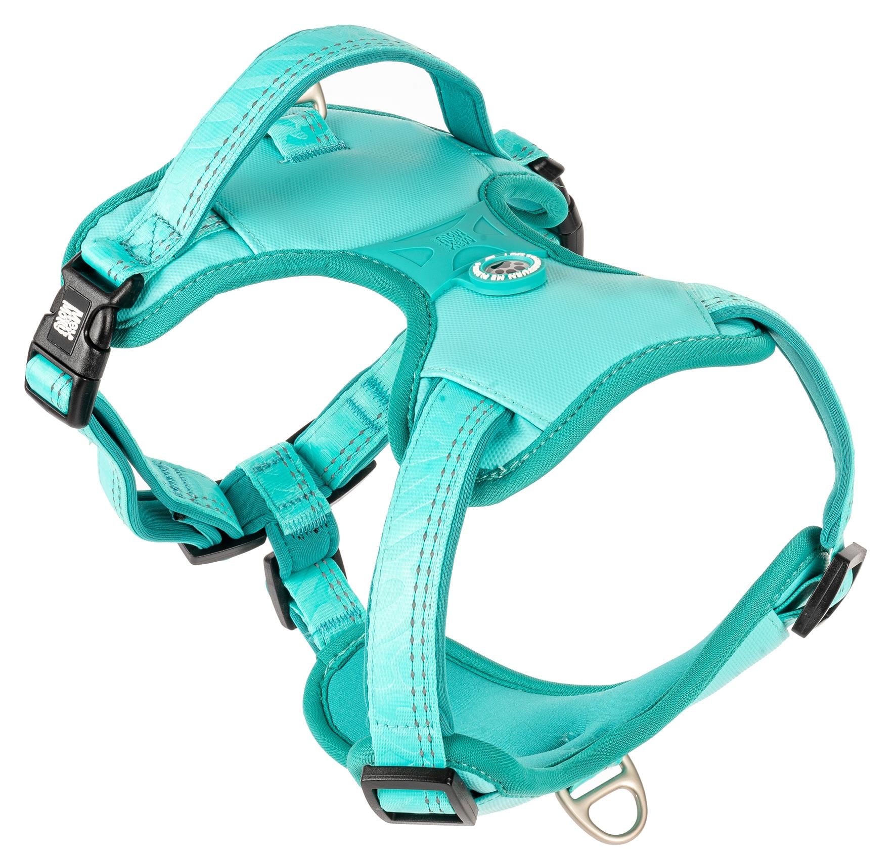 Matrix 2.0 Akıllı Künyeli Sport Köpek Göğüs Tasması - Turquoise (XS) - Göğüs Tasmaları