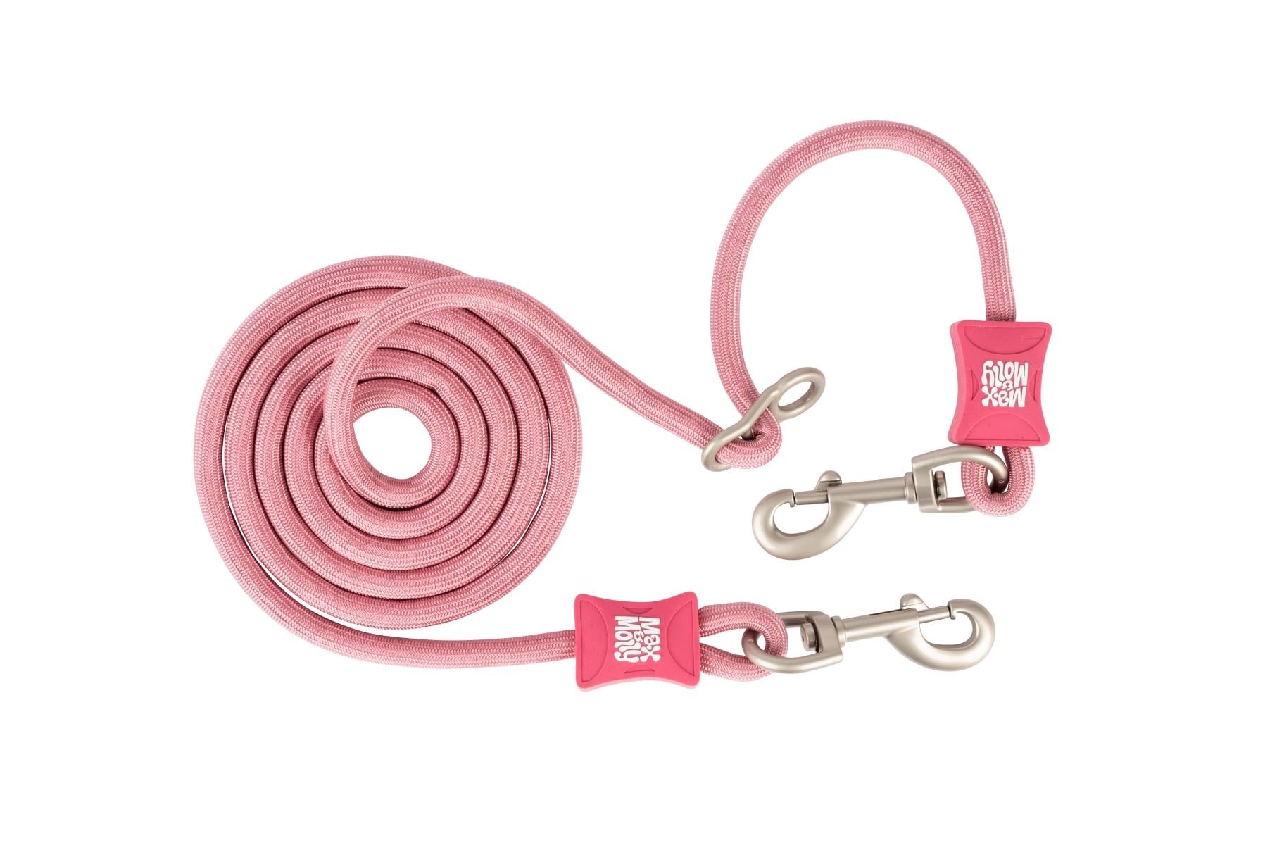 Matrix 2.0 Rope Leash Çok Fonksiyonlu Köpek Gezdirme Kayışı - Rose - Gezdirme Kayışları