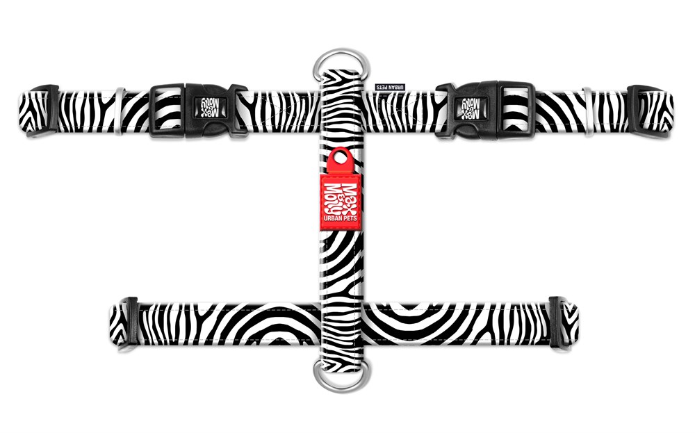 Max & Molly Zebra Göğüs Tasması