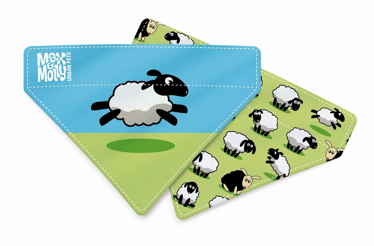Max & Molly Black Sheep Bandana - Bandanalar