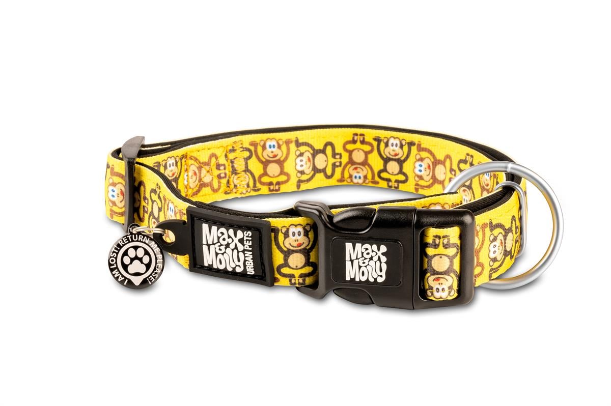 Max & Molly Monkey Maniac Köpek Boyun Tasması - Boyun Tasmaları