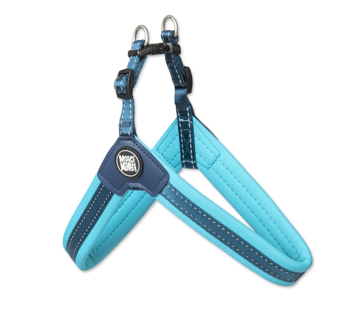 Max & Molly Q-Fit Matrix Sky Blue Göğüs Tasması - Göğüs Tasmaları