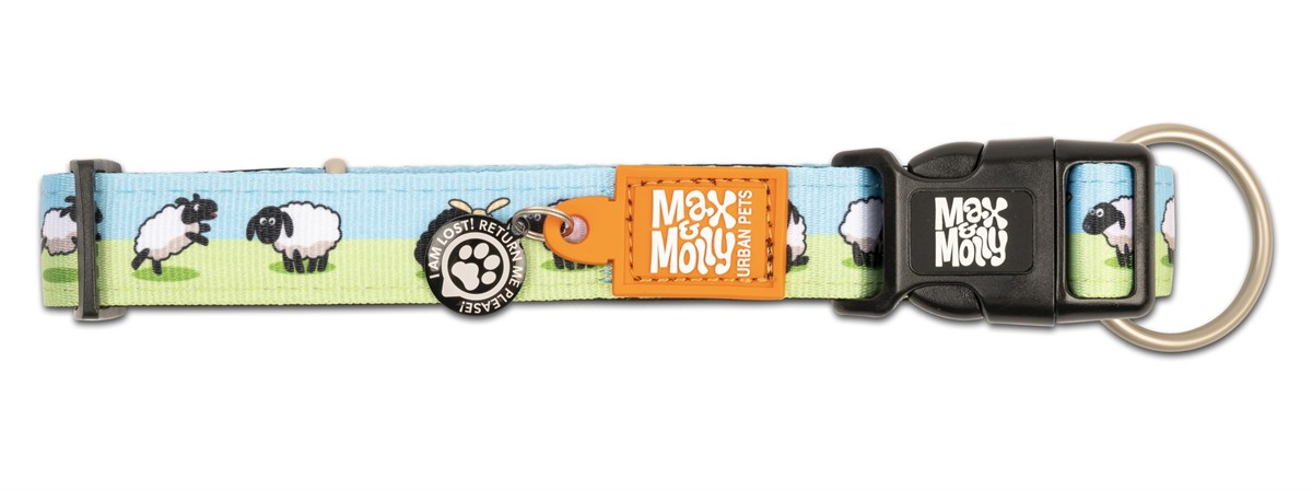 Max & Molly Smart ID Black Sheep Boyun Tasması - Boyun Tasmaları