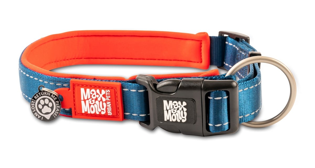 Max & Molly Smart ID Matrix Red Boyun Tasması - Boyun Tasmaları