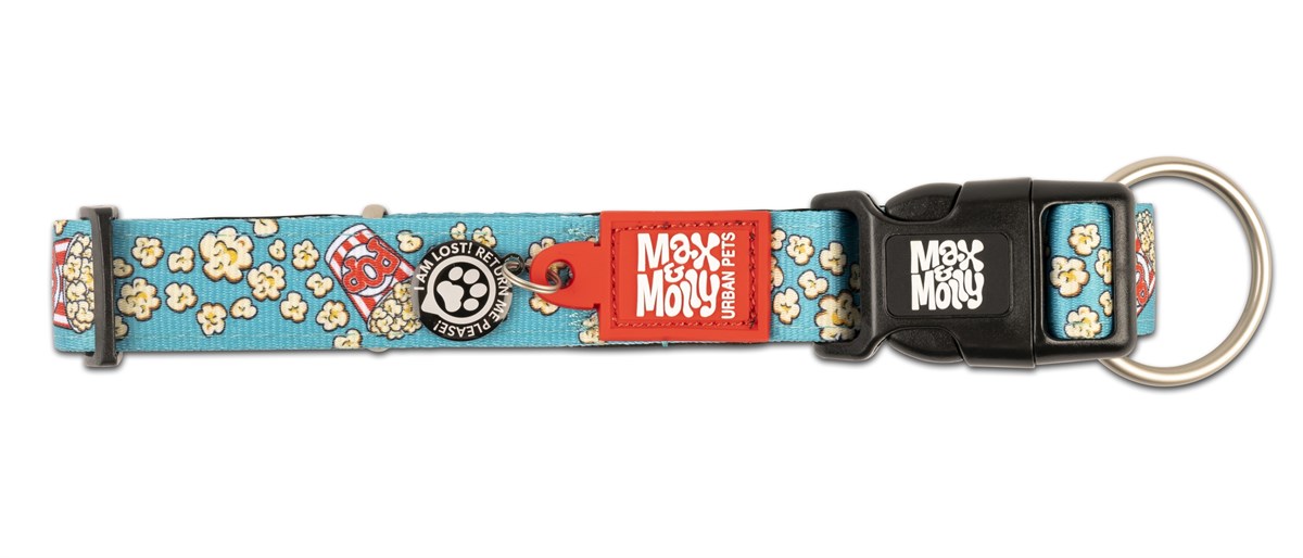 Max & Molly Smart ID Popcorn Boyun Tasması - Boyun Tasmaları
