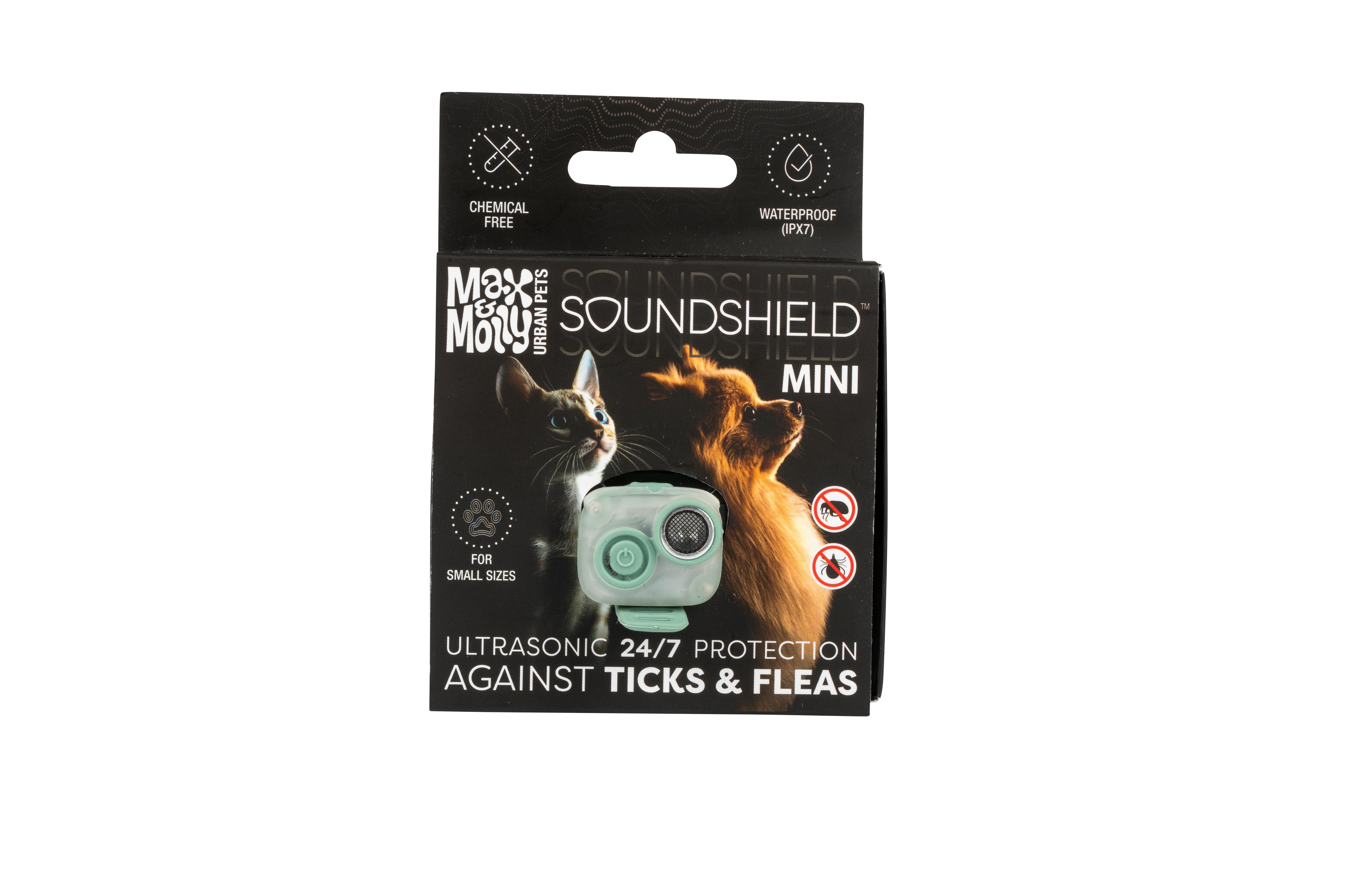 Max & Molly Soundshield MINI Ultrasonik Pire ve Kene Kovucu Tasma (Jade) - Elektronik Aksesuarlar
