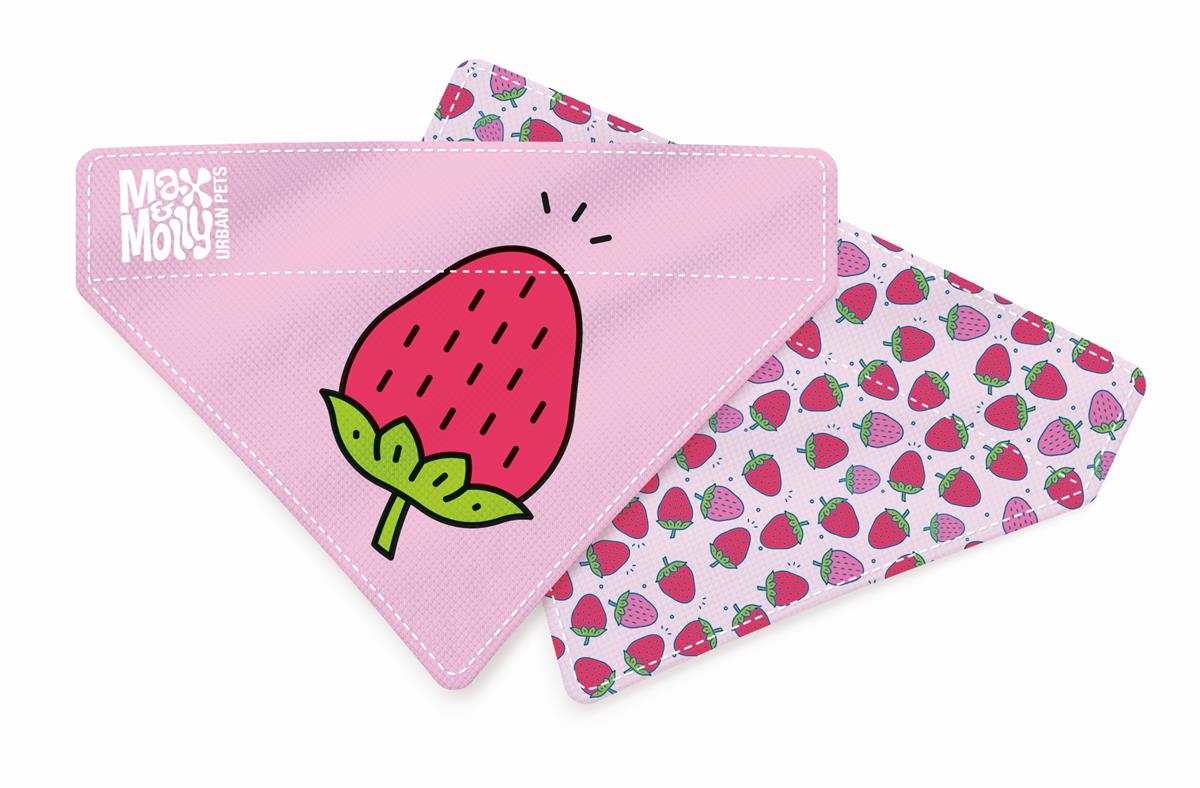 Max & Molly Strawberry Dream Bandana - Bandanalar