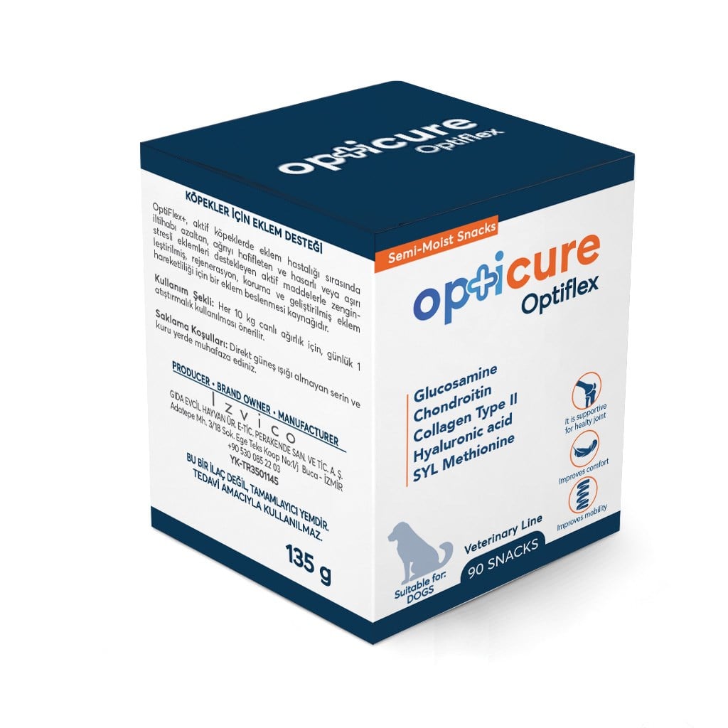 Opticure Flex Dog 90x1gr - Köpek Ödülleri ve Ek Besinleri
