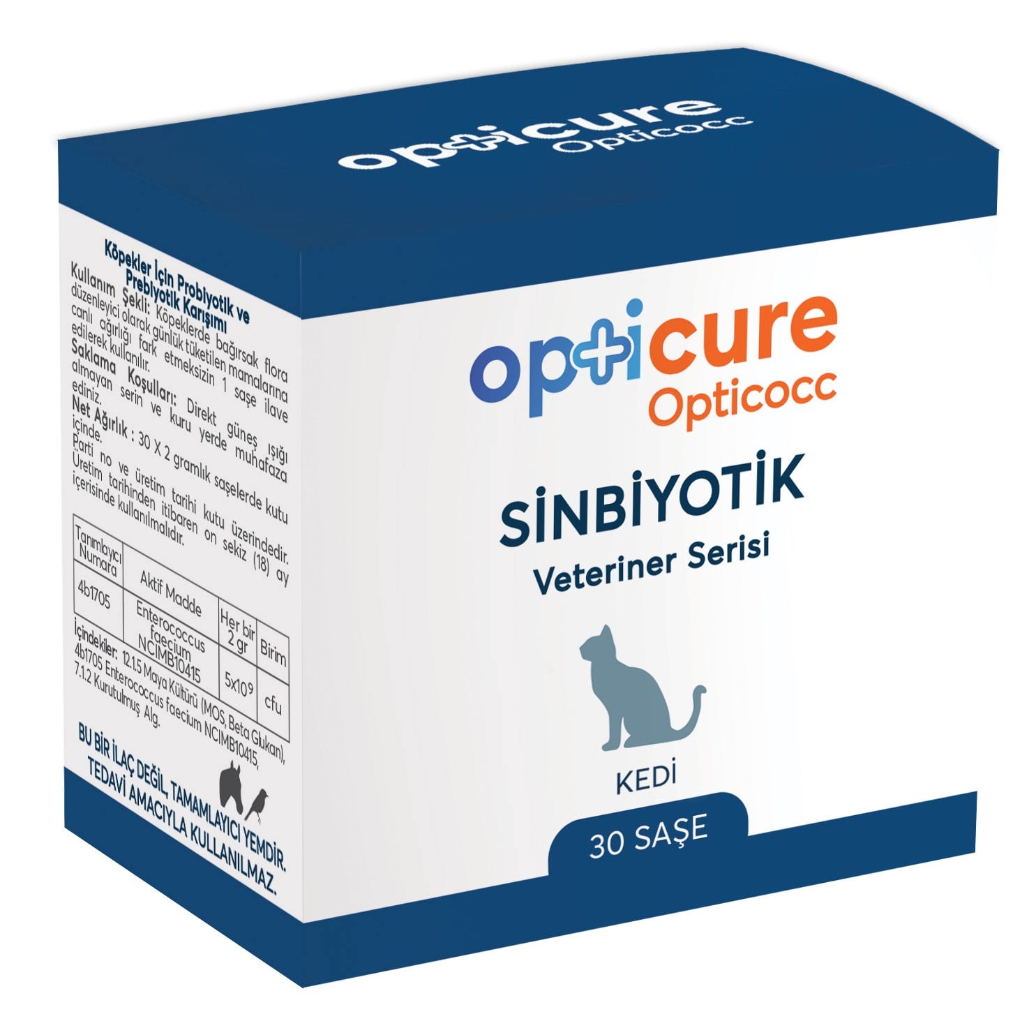 Opticure Opticocc Cat 30x2gr - Kedi Ödülleri ve Ek Besinleri