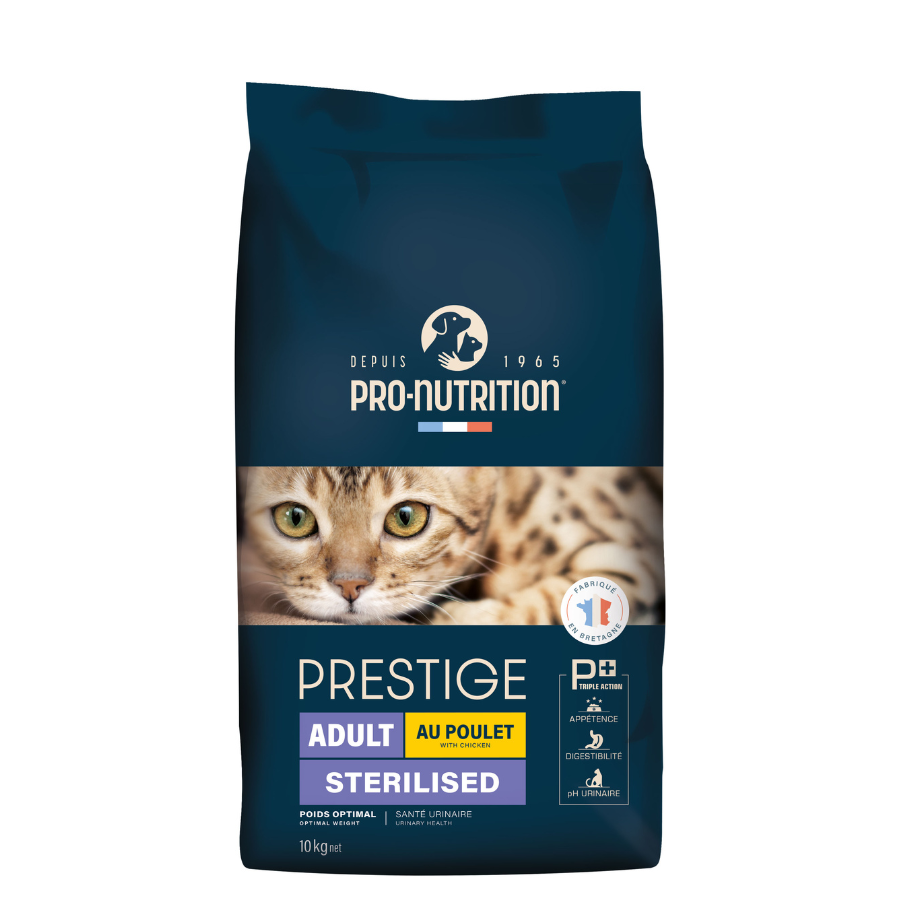 Pro Nutrition Prestige Sterilised Tavuklu Kısırlaştırılmış Kedi Maması 10KG - Yetişkin Kedi Mamaları