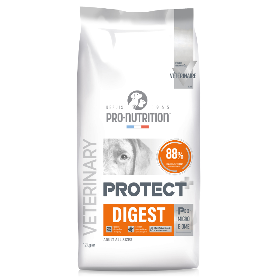 Pro Nutrition Protect Veterinary Digest Sindirim Sistemi Destekleyici Köpek Maması 12KG - Veteriner Diyet Mamalar