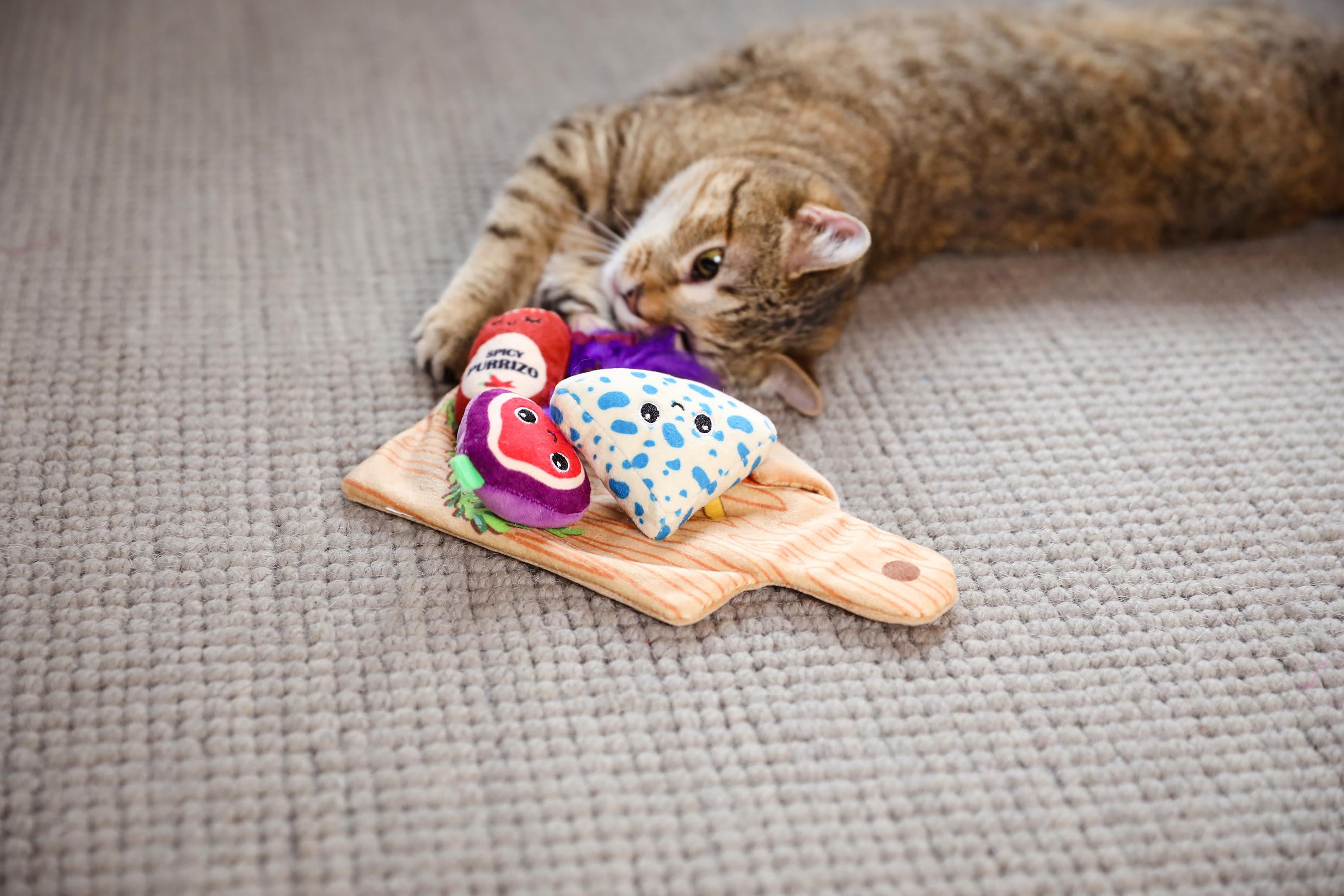 Quirky Kitty Charcuterie Board Kedi Oyun Matı - Kumaş ve Peluş Oyuncaklar
